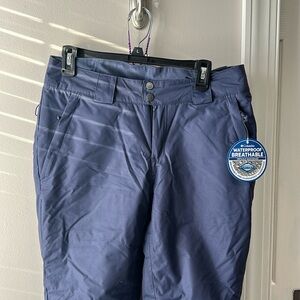 Columbia Women's Steel Blue Snow Ski Snowboard Pants